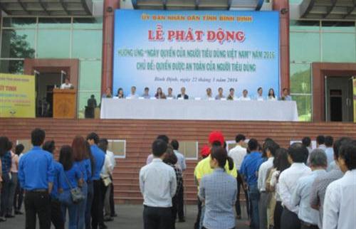 Bình Định: Phát động Ngày Quyền của người tiêu dùng Việt Nam